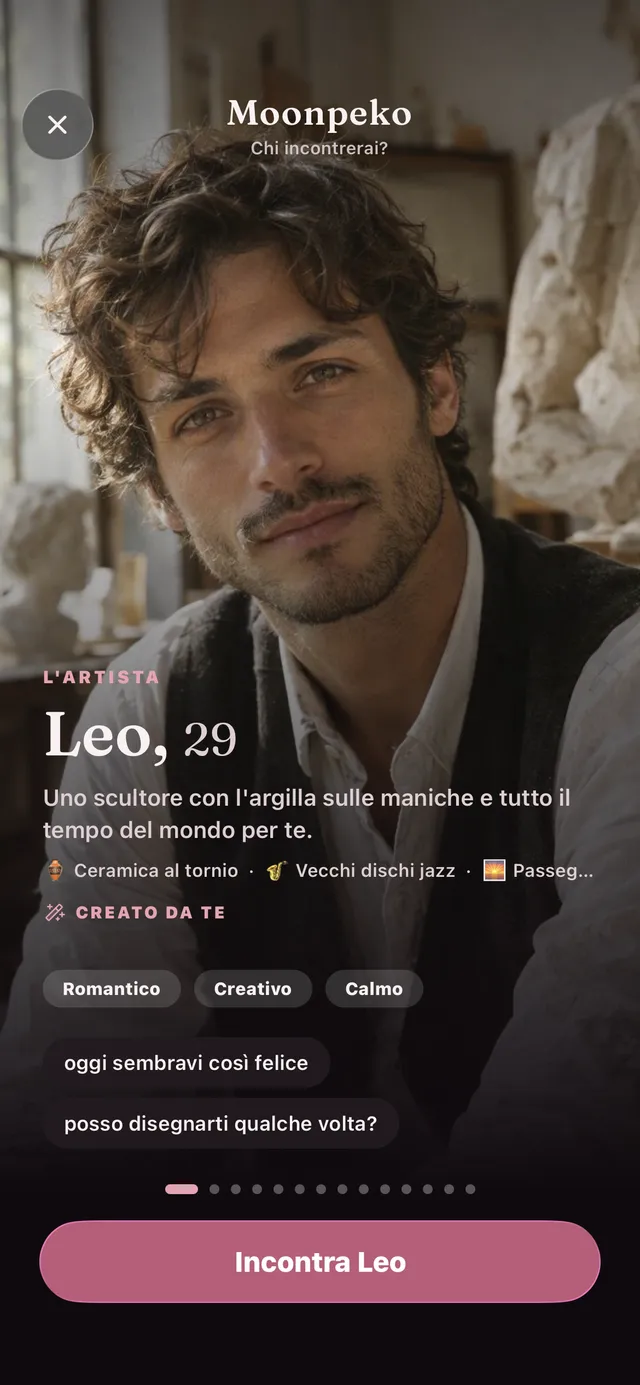 Crea il tuo fidanzato IA